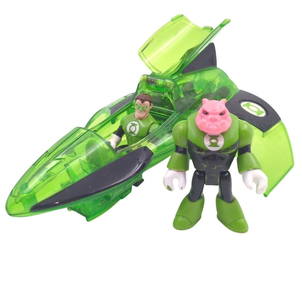 DC Comics Green Lantern Imaginext Playset Hal Jordan Kilowog Figure Vehicle
